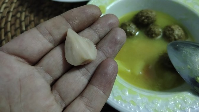 Peki en son ısırarak yediğiniz şeyden bir ısırık alsaydım, ben ne yemiş olurdum?