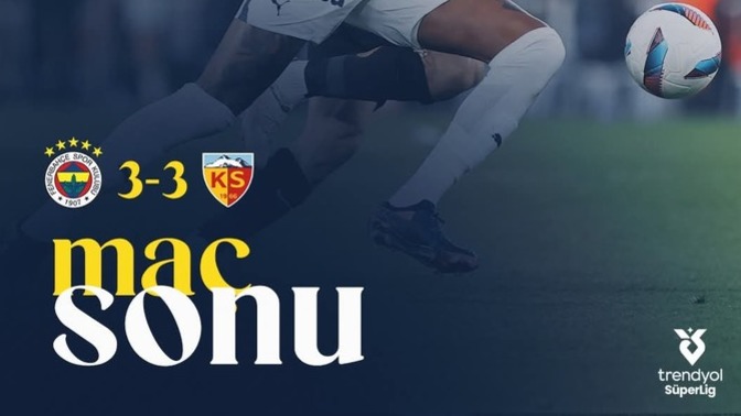 Fenerbahçeli arkadaşlar cevap verir misiniz? 9 eksiği olan Kayseri ile berabere kalmanızın sebebi "Yapı"mı?
