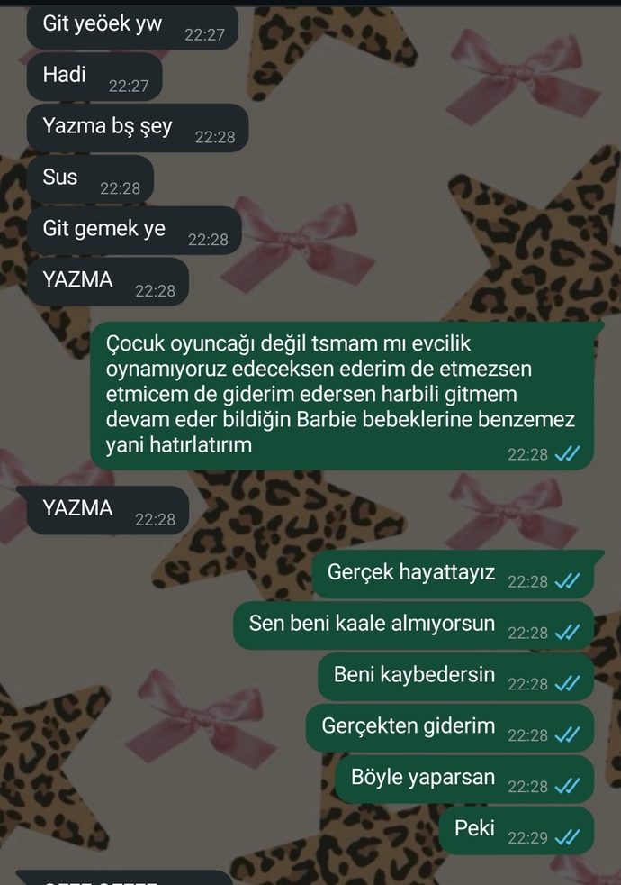 Erkek arkadaşım neden böyle agresif?