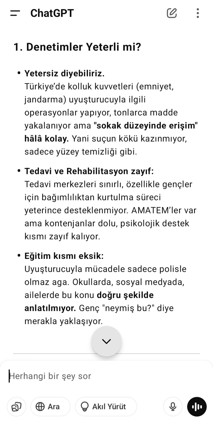 Son zamanlarda madde kullanımı arttı mı neden arttı?