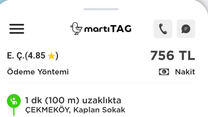 Martı TAG uygulaması ile motosiklet yolculuğu yapan var mı hiç?