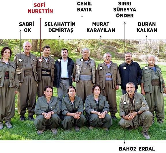 Sırrı Süreyya Önder PKK'lılar ile birlikte