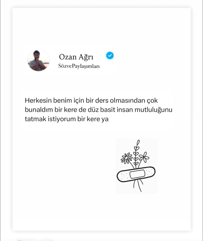 Siz neyden bunaldınız?