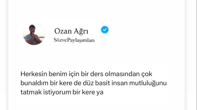 Siz neyden bunaldınız?