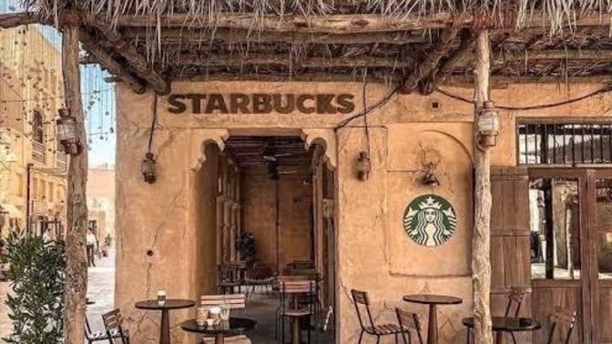 Dubai'deki en meşhur Starbucks tam kahve içmelik bir yer değil mi?