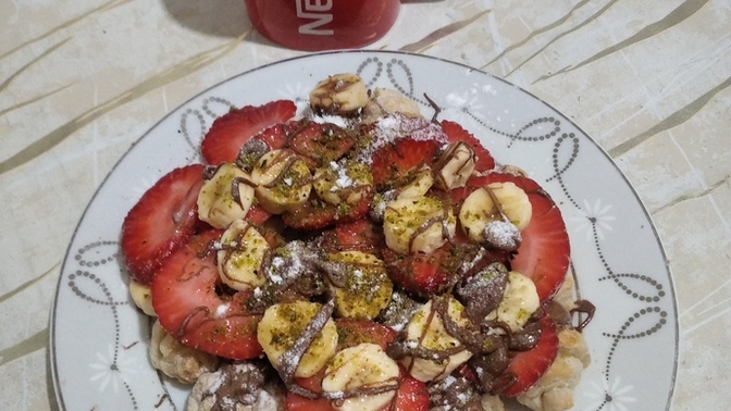 Milföy hamurundan böyle bir atıştırmalık hazırladım nasıl olmuş?