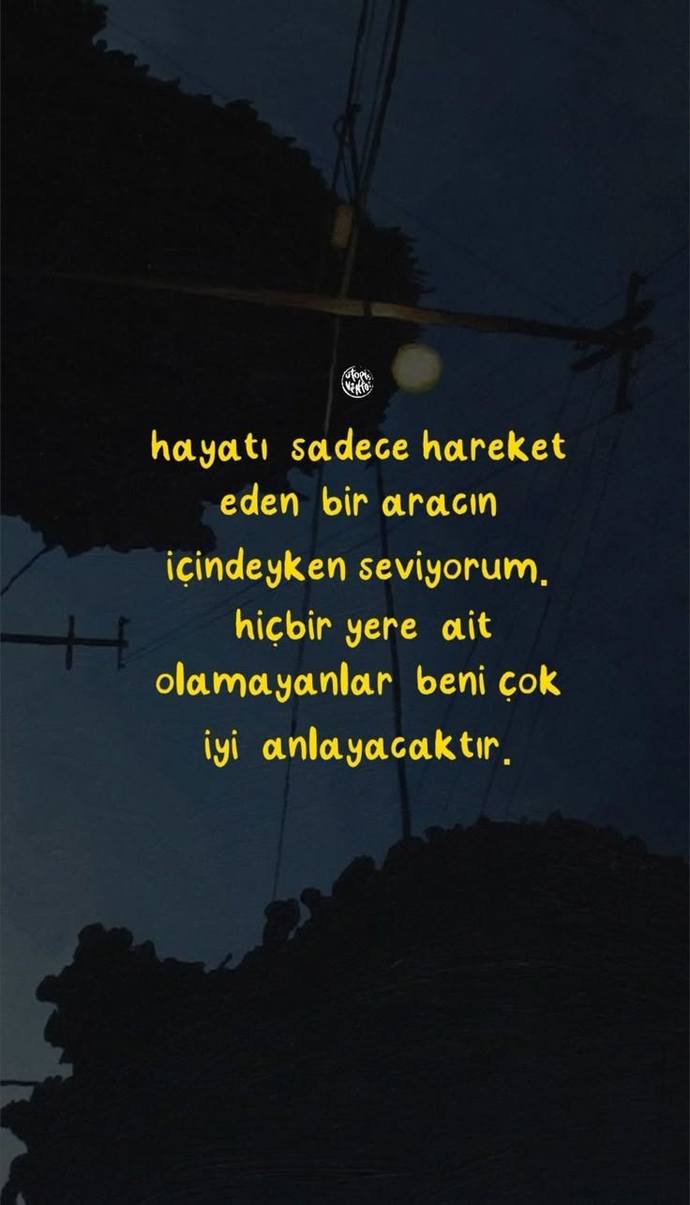 bunu anladığım yaştayım