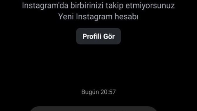 Bu insanlar mal mi benle uğraşıyor yaa🙂?