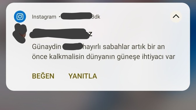 Böyle bi günaydın mesajı alsaydınız?