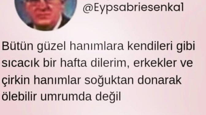 Eyüp abi erkeklerin özeti değil mi?