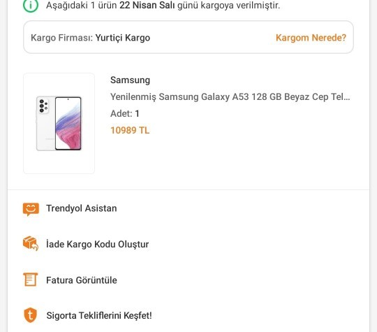 Yenilenmiş telefon sipariş ettim 10kya sorun çıkar mi?