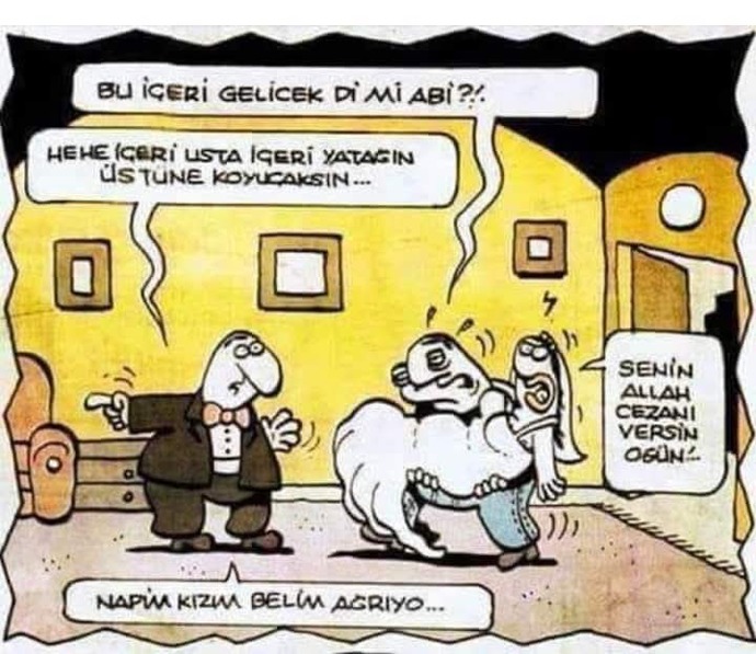 Sizce gelin, neden damadın kucağında odaya girmek zorunda?