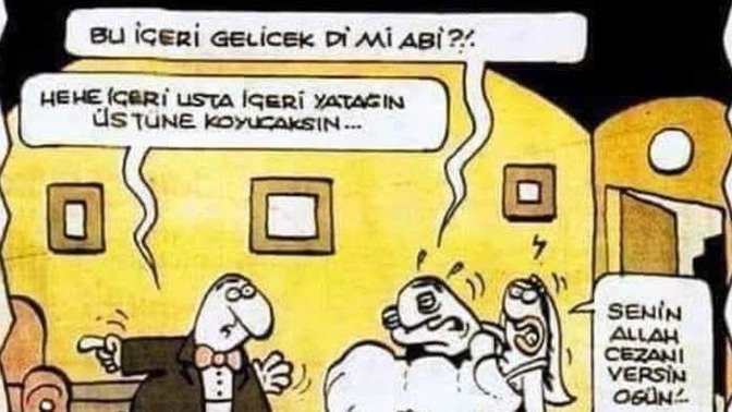 Sizce gelin, neden damadın kucağında odaya girmek zorunda?