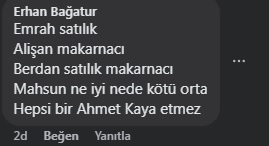 Ünlüler için size ne düşünüyorsunuz?
