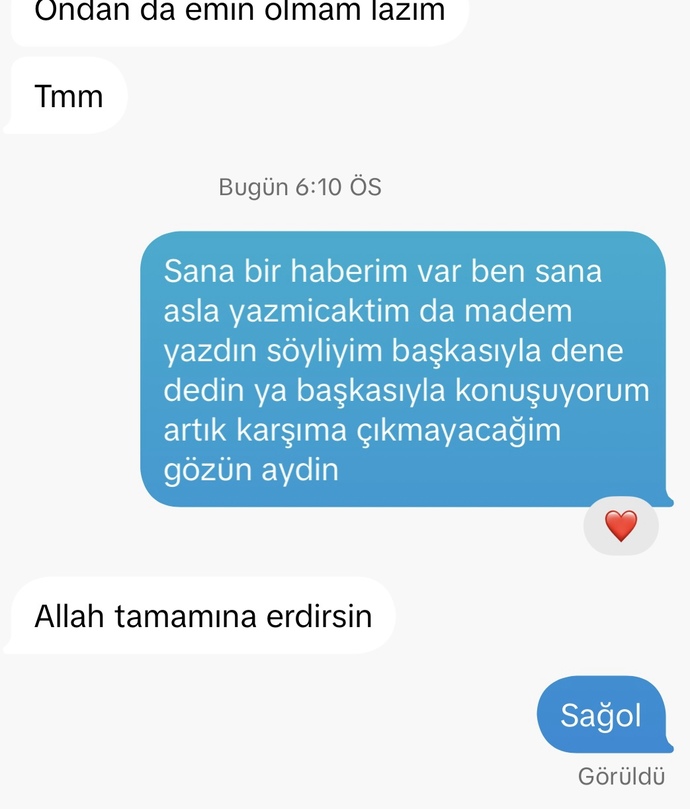 Eski sevgilime yalan söyledim sizce umrunda olmamış mi?