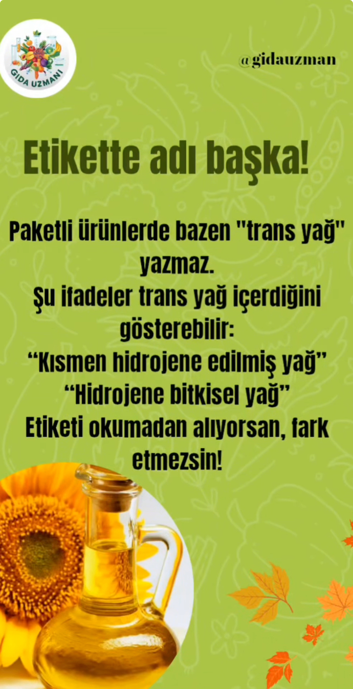 Aldığınız ürünün etiketine bakar mısınız?