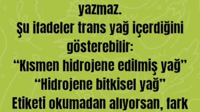 Aldığınız ürünün etiketine bakar mısınız?