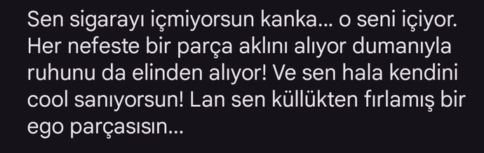 Sigara içenler cool olabilir mi?