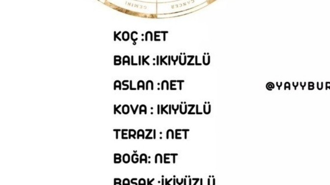 Net birimisin ikiyüzlü mü?