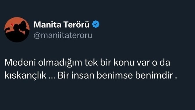 Katılıyor musunuz medeni ile kıskanç olmak aynı şeymidir ki?