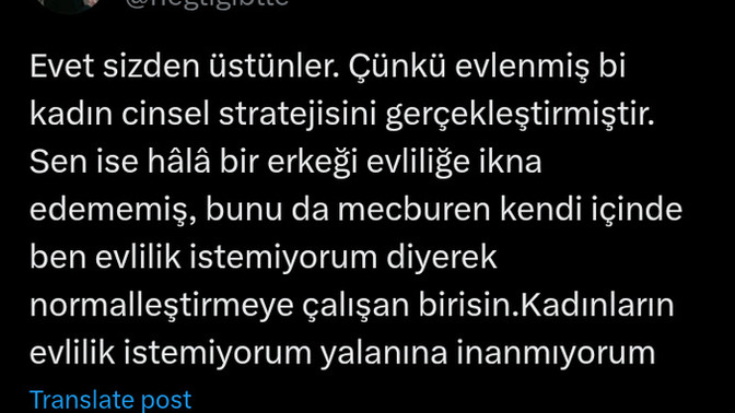 Şimdi biz bir erkeği evliliğe ikna edemediğimiz için mi bekarız? Evlilik kadının erkeği ikna etme başarısı mıdır?