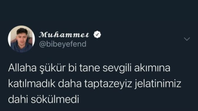 Sizin jelatininiz duruyor mu?