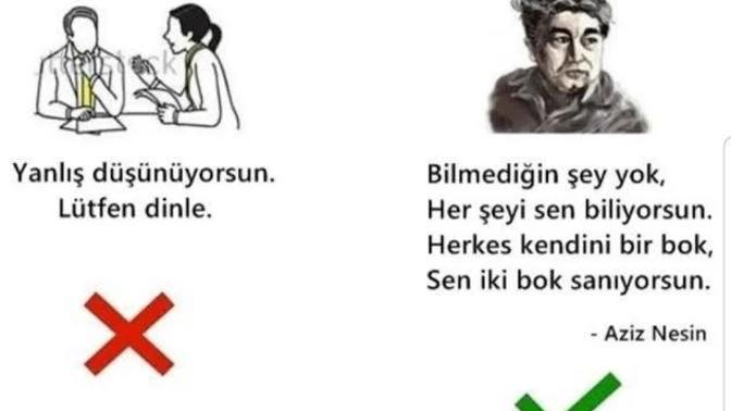 Kendini bir b**k sananlara buradan ne demek istersiniz?