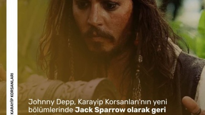 Ben ve benim Gibi Karayip korsanlarını sevenlere küçük müjde vermek istedim?