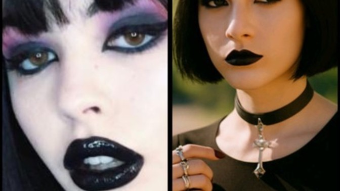 Gotik Makyaj Sever misiniz Kızlar hiç gotik Makyaj yaptınız mı?