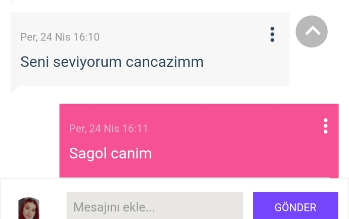 Seni seviyorum diyene ne demeli?