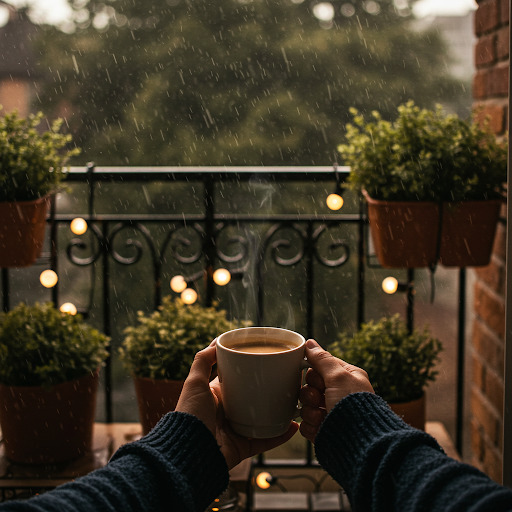Yağmurlu havalarda balkon keyfi yapar mısınız?