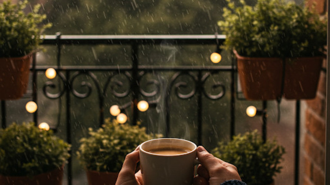 Yağmurlu havalarda balkon keyfi yapar mısınız?