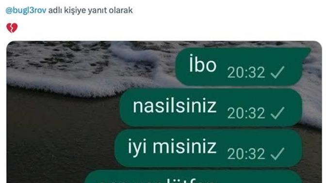 Mesaj beklediğiniz birisi var mıydı?