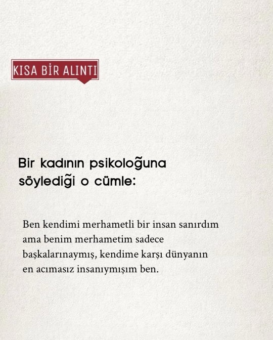 Merhametli misiniz?