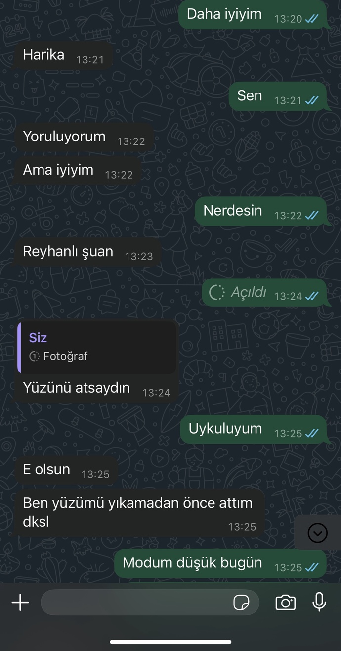 Konuştuğum çocuk niye böyle davranıyor anlamıyorum : (?