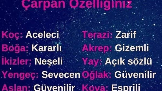 Senin göze çarpan özelliğin nedir?