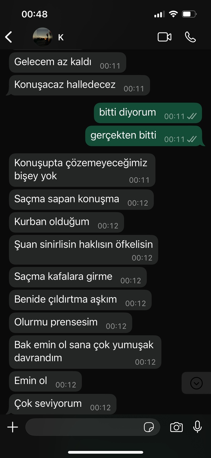 Erkek arkadaşımdan ayrılmak istiyorum ama yapamıyorum?