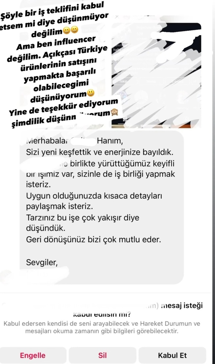 Siz olsaydınız kabul eder miydiniz ve neden?