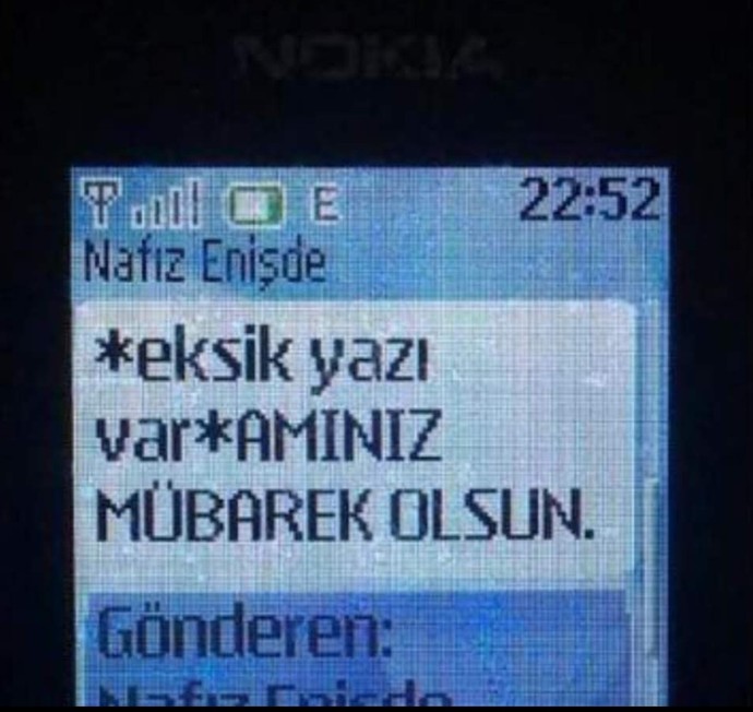 Attığı mesaj buysa neden olmasın? 