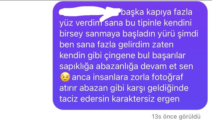 Konuştuğum kişiyle bunları ben yazdım sizcede iyi olmadı mı?