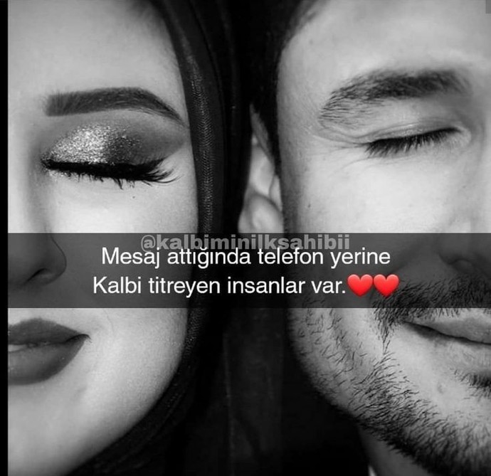 Bir mesajına bile kalbiniz titreyecek kadar sevdiniz mi?
