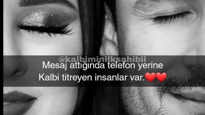 Bir mesajına bile kalbiniz titreyecek kadar sevdiniz mi?