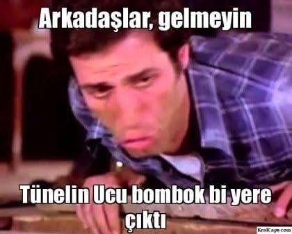 Korku filmi tadında tek başınıza tünelde yürür müsünüz?