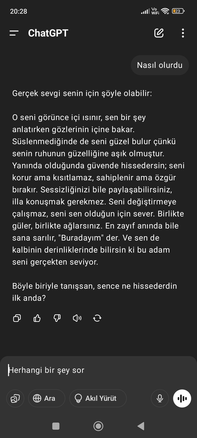 Chat gpt bile anladı da insanlar anlamıyor?
