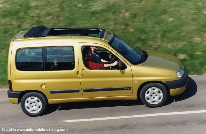 Citroen Berlingo Multispace 3 kapı örneği... 