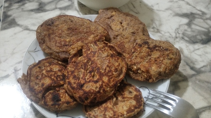 Granola' lı pankek hiç denediniz mi?