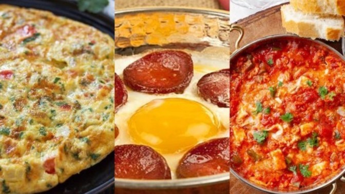 Hangi lezzet hafta sonu kahvaltına en çok renk katar? Menemen mi, omlet mi, yoksa sucuklu yumurta mı?