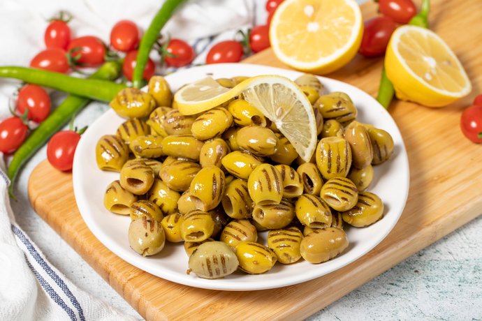Izgara yeşil zeytin sofranıza gelebildi mi?