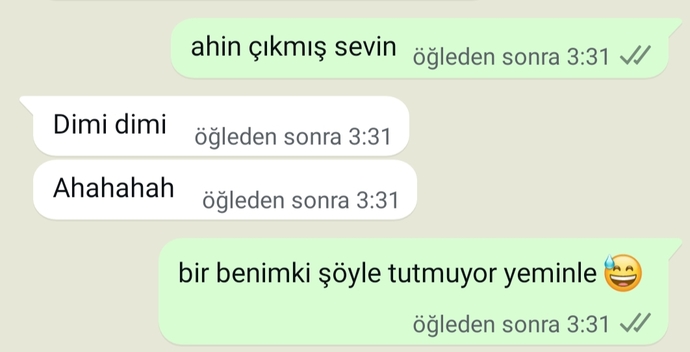 çok kıskanıyorum şöyle insanları yeminle 😅
