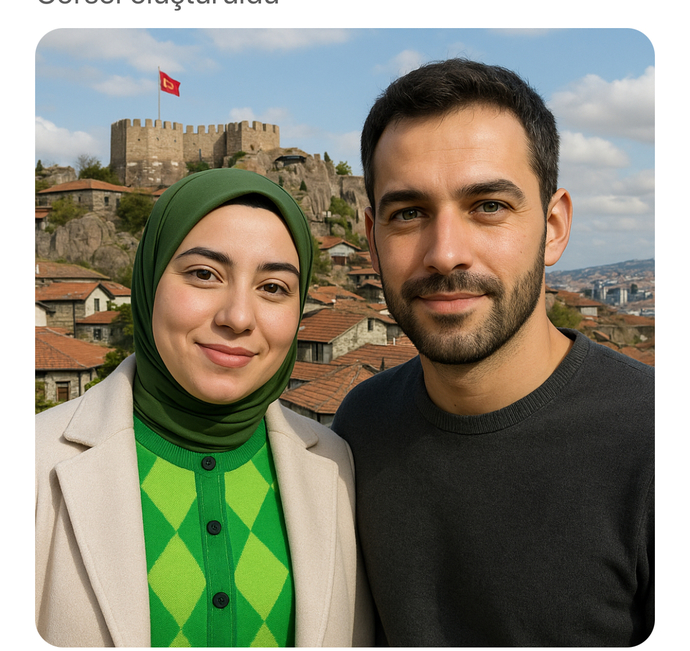 Yapay zeka yanıma yakışan birini yapmış. Enişteniz yakışıklı mı?